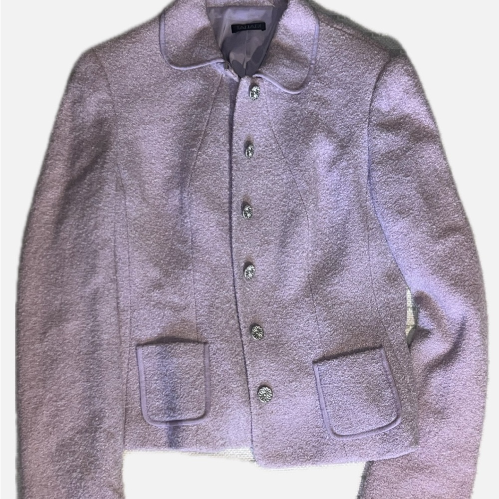 Tahari LilacTextured Jacket